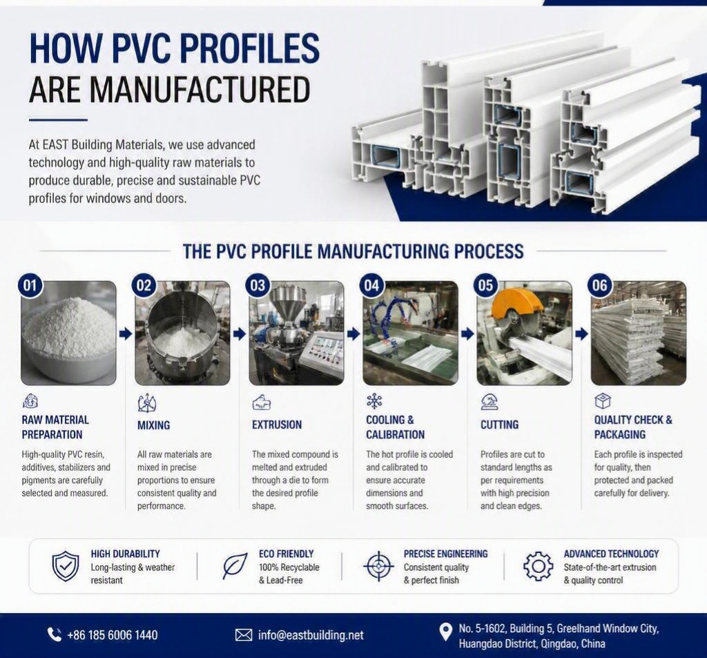 How PVC Profiles Are Manufactured
