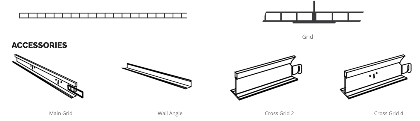 PVC 595mm x 595mm Wide Panel