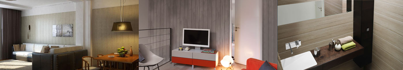 PVC 30cm Wide TV-Groove Panel