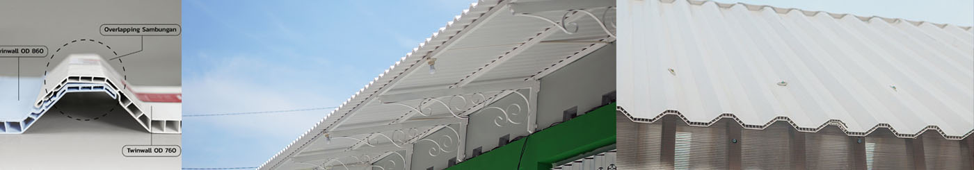 PVC Hollow Roofing