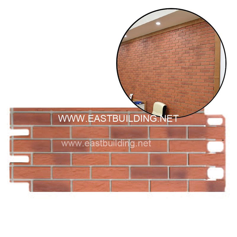 Brick look plastic cladding 