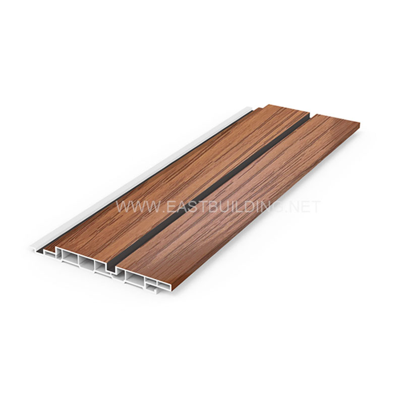 PVC Weatherboard Facade 155 Dual Lines Model