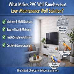 What Makes PVC Wall Panels the Ideal Low-Maintenance Wall Solution