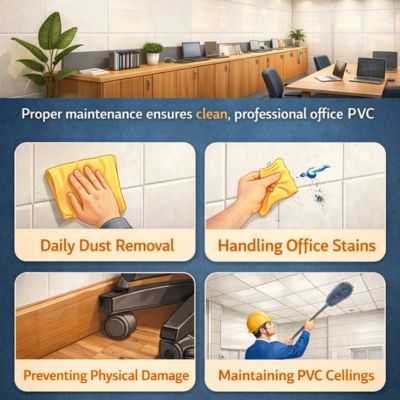 How to Maintain PVC Panels in Your Office Environment