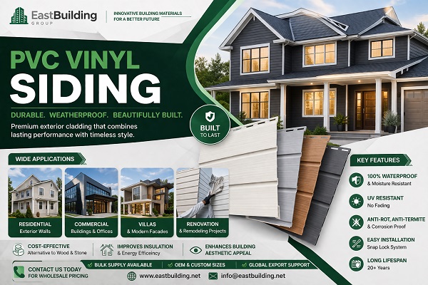 Ultimate Buyer Guide: PVC Vinyl Siding for B2B Importers (2026)