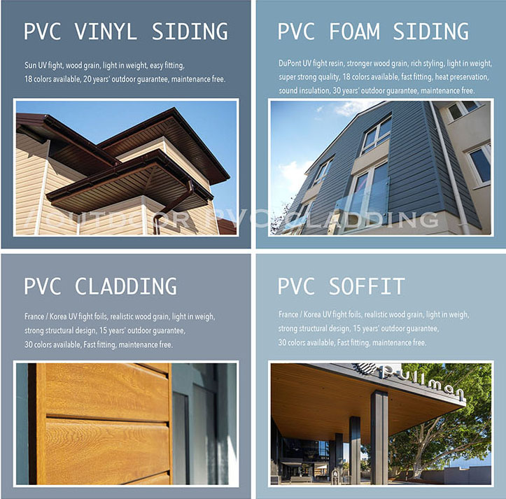 All Range PVC External Panels